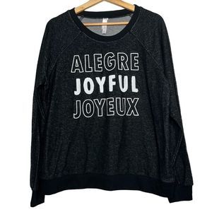 Xhilaration Joyful Pullover Sweater